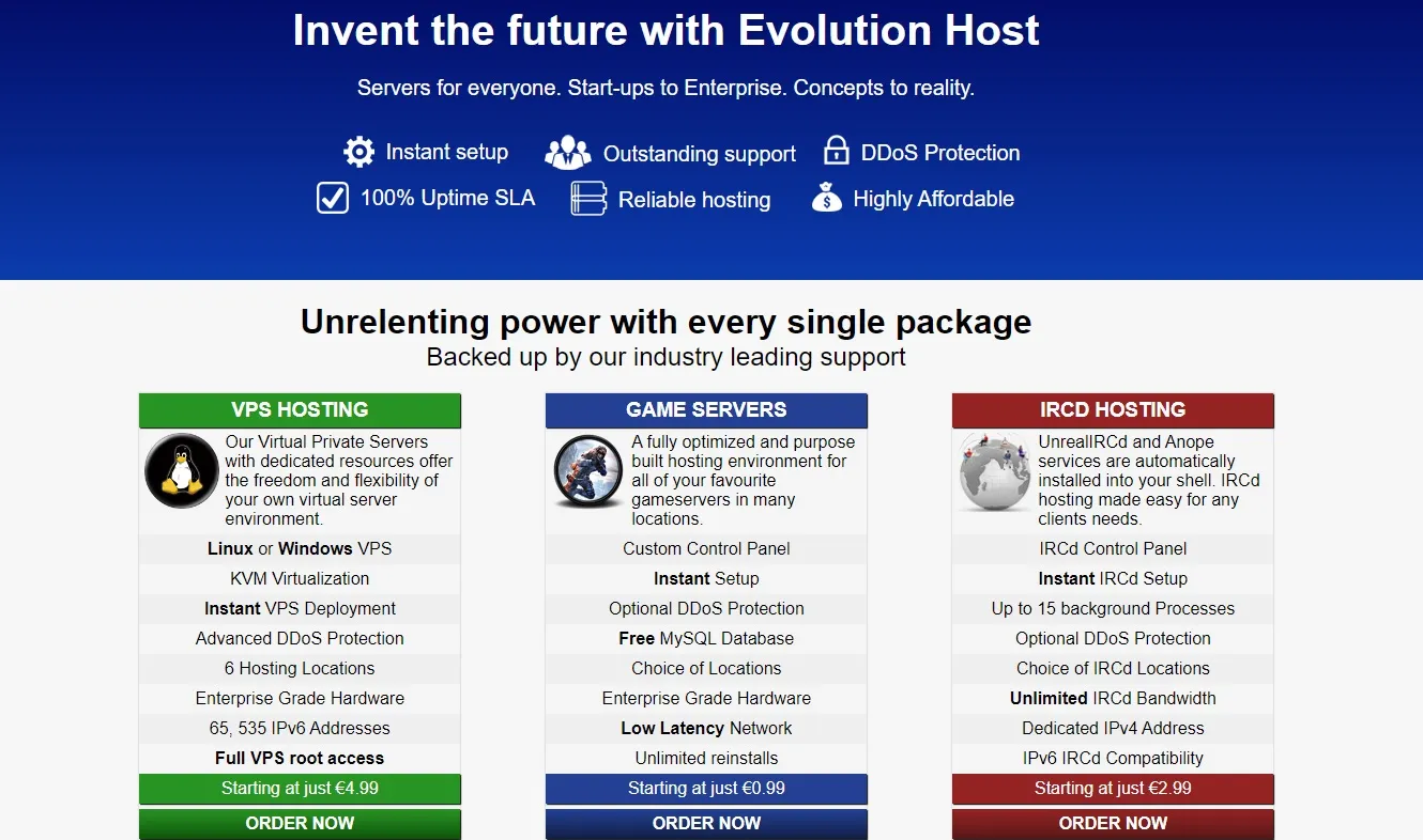 Content.id Cara Mudah Mendaftar Program Gratis VPS di Evolution-Host