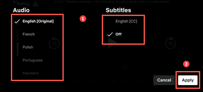 Cara Mengubah Audio dan Subtitle Netflix di Smartphone