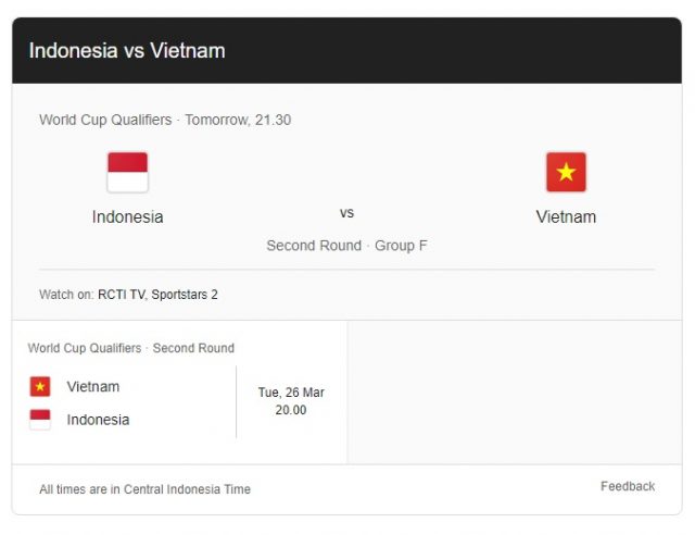 Jadwal Timnas Indonesia vs Vietnam: Pertarungan Krusial Menuju Piala Dunia 2026